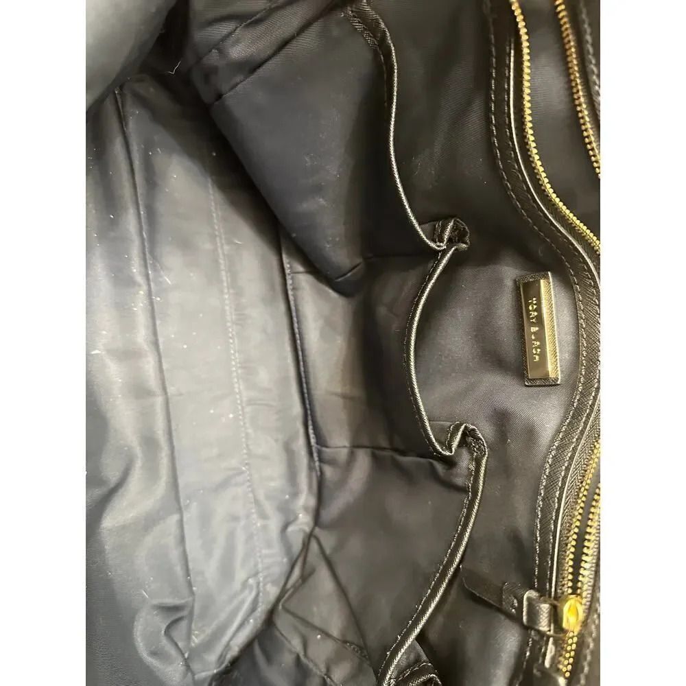 TORY BURCH ROBINSON TOTE BAG Black - Picture 9 of 13